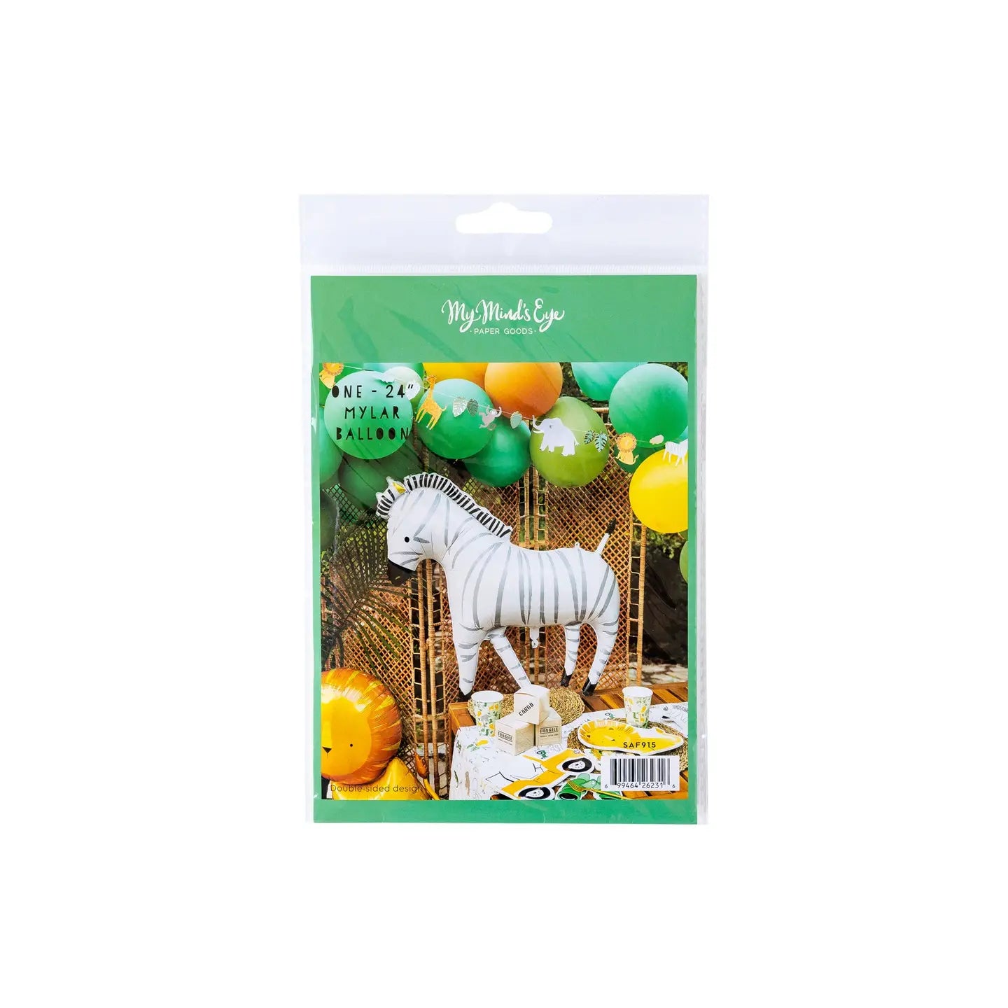 Safari Zebra Balloon
