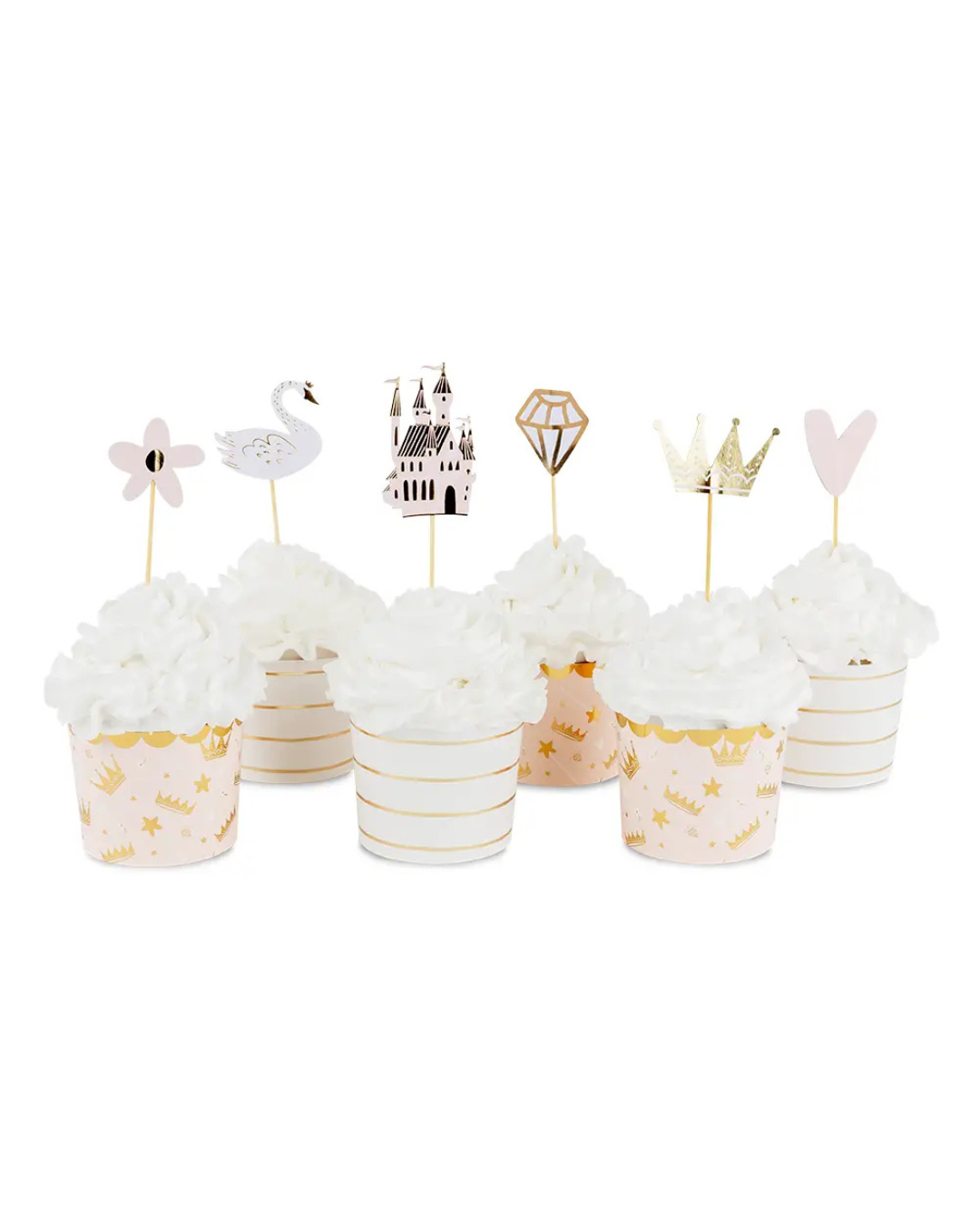 Princess Cupcake Wrapper & Topper