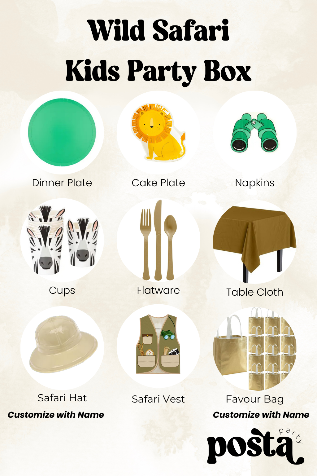 Safari Party Box